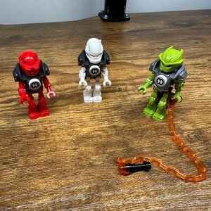 LEGO Hero Factory Mini Figures Lot of 3 Micro Figures Breez Furro Breez